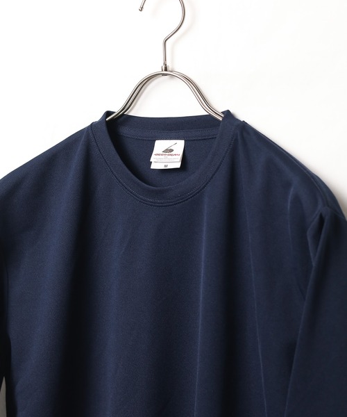 BEES BEAM(ビーズビーム)の「『BEES BEAM』ファイバードライ ロングスリーブTシャツ 吸水速乾 UVカット(Tシャツ/カットソー・レディース・ホワイト/ブラック/ネイビー・LARGE/X-LARGE/MEDIUM)」の7枚目の写真