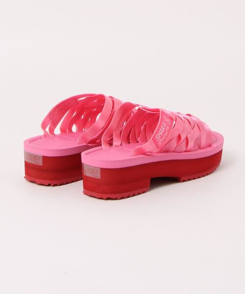 FREAK'S STORE（フリークスストア）の「SHAKA/シャカ　TROPIC HIKE PLATFORM/トロピック ハイク プラットフォーム（サンダル・レディース・ブラック/グリーン/ピンク・5/6）」の4枚目の写真