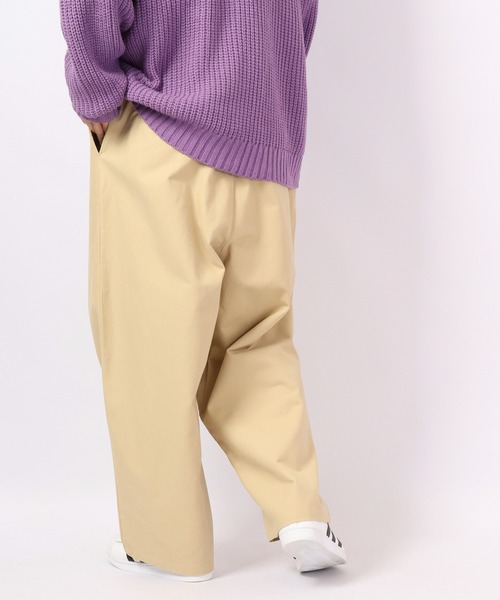 Revo.（レボ）の「Revo. バギーシルエット タック チノパンツ（チノパンツ・メンズ・ベージュ/アイボリー/ブラック/カーキ・1/2）」の17枚目の写真