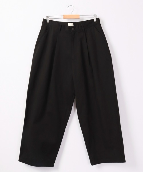 Revo.（レボ）の「Revo. バギーシルエット タック チノパンツ（チノパンツ・メンズ・ベージュ/アイボリー/ブラック/カーキ・1/2）」の5枚目の写真