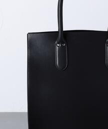 ユナイテッドアローズ　トートバック　ブラック UNITED ARROWS（ユナイテッドアローズ）の「リサイクルレザー