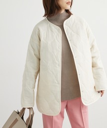 Green　Parks | ミドル丈キルトブルゾン(ブルゾン)