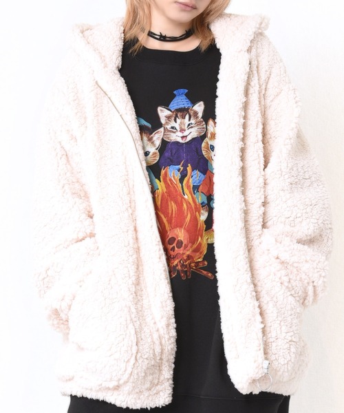 MILKBOY（ミルクボーイ）の「SHEEP HOODIE（パーカー・レディース・A/B・FREE）」の4枚目の写真