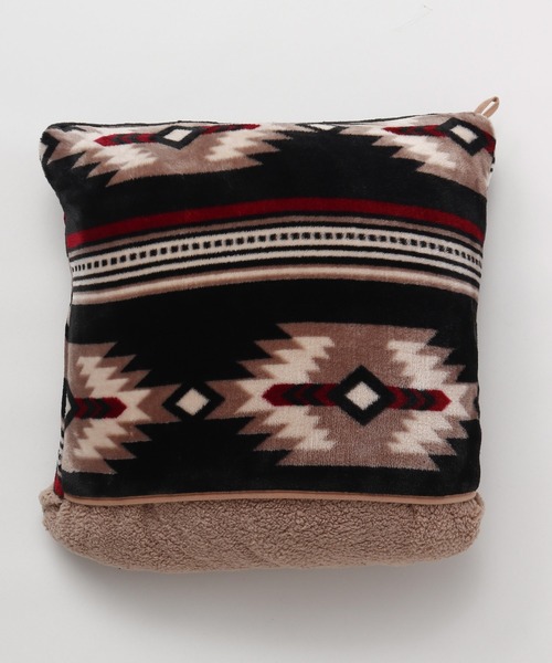 チャイハネ（チャイハネ）の「【チャイハネ】ノマディブランケットXLサイズ（ブランケット・レディース・オレンジ/ホワイト/ターコイズブルー/カーキ/ブラック・FREE）」の8枚目の写真