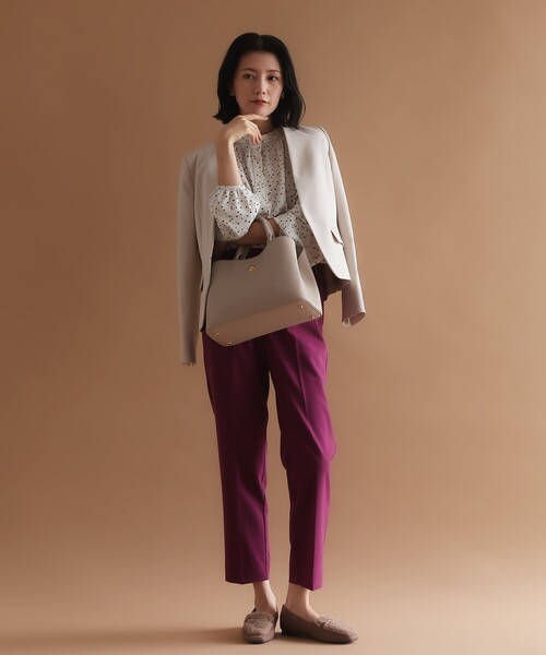 SHOO・LA・RUE（シューラルー）の「◆【消臭/耐滑】フェイクファービットローファー（その他シューズ・レディース・ブラック/ブラウン系1/サンドベージュ・35/45）」の14枚目の写真