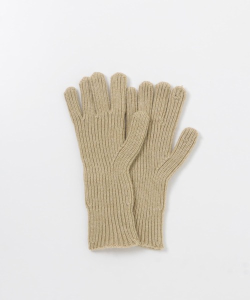SMELLY（スメリー）の「ホールタッチニットグローブ（手袋・レディース・グレー/ベージュ・-）」の19枚目の写真