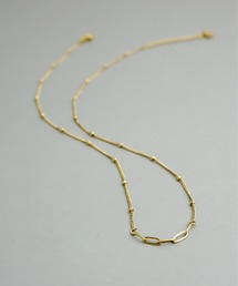 ieLS | 金属アレルギー対応「ieLS」ステンレス　ボールデザインネックレス(ネックレス)