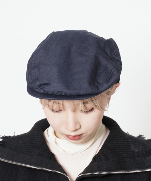 adidas(アディダス)の「adidas/アディダス BOS TWILL HUNTING ハンチングキャップ(ハンチング/ベレー帽・メンズ・ブラック/ベージュ/ネイビー・ONE SIZE)」の4枚目の写真