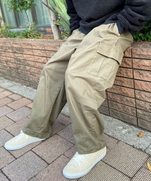DC/ディーシー ワイドカーゴパンツ カーゴデニム/イージーパンツ ワイドデニム/ビッグポケット ウェストゴム DPT231025