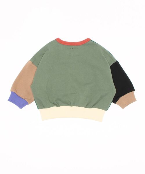 Life Support Products(ライフサポートプロダクツ)の「ウラキモウムジトレーナー/裏起毛(80~150cm)(スウェット・キッズ・キャメル/ブラウン/グリーン/ミント/ブルー/オフホワイト/ブラック/テラコッタ・100/110/120/130/140/150/80/90/95)」の15枚目の写真