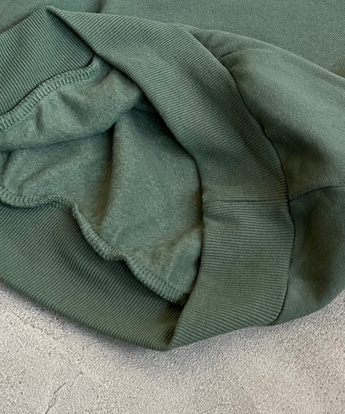 Life Support Products(ライフサポートプロダクツ)の「ウラキモウムジトレーナー/裏起毛(80~150cm)(スウェット・キッズ・キャメル/ブラウン/グリーン/ミント/ブルー/オフホワイト/ブラック/テラコッタ・100/110/120/130/140/150/80/90/95)」の10枚目の写真