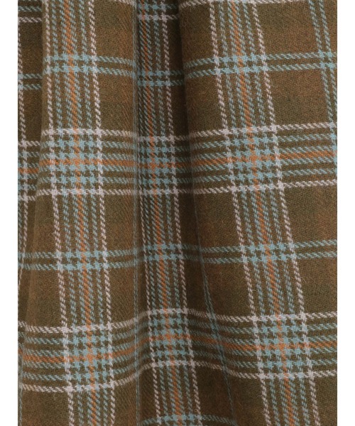 Samansa Mos2（サマンサ モスモス）の「【FROM ENGLAND】ブリティッシュウールスカート（スカート・レディース・オレンジ/グリーン/パープル・ﾌﾘ-）」の19枚目の写真