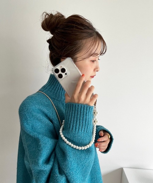 Me%(ミィパーセント)の「【iPhone14PRO対応】クリアフック付きiPhoneケース14PRO(スマホケース/カバー・レディース・その他・FREE)」の3枚目の写真