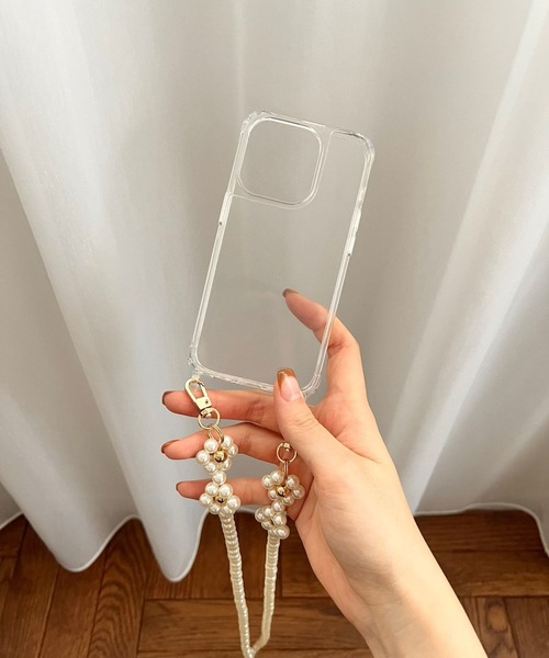 Me%(ミィパーセント)の「【iPhone14PRO対応】クリアフック付きiPhoneケース14PRO(スマホケース/カバー・レディース・その他・FREE)」の5枚目の写真