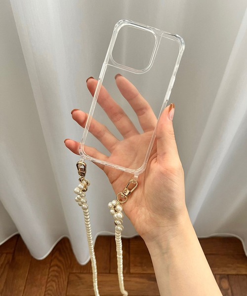 Me%(ミィパーセント)の「【iPhone14PRO対応】クリアフック付きiPhoneケース14PRO(スマホケース/カバー・レディース・その他・FREE)」の6枚目の写真