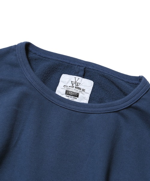 VIRGOwearworks(ヴァルゴウェアワークス)の「Inside out crew swt(スウェット・メンズ・ブルー/ナチュラル/ブラック・2/3/4)」の10枚目の写真