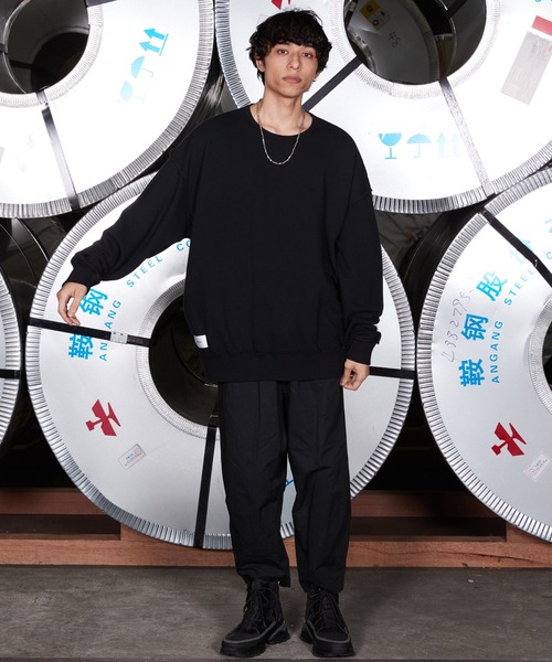 VIRGOwearworks(ヴァルゴウェアワークス)の「Inside out crew swt(スウェット・メンズ・ブルー/ナチュラル/ブラック・2/3/4)」の19枚目の写真