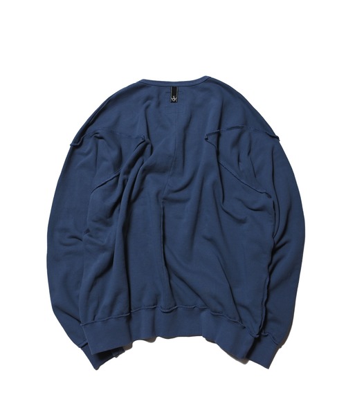 VIRGOwearworks(ヴァルゴウェアワークス)の「Inside out crew swt(スウェット・メンズ・ブルー/ナチュラル/ブラック・2/3/4)」の7枚目の写真
