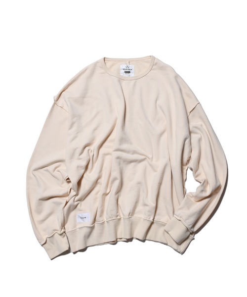 VIRGOwearworks(ヴァルゴウェアワークス)の「Inside out crew swt(スウェット・メンズ・ブルー/ナチュラル/ブラック・2/3/4)」の8枚目の写真
