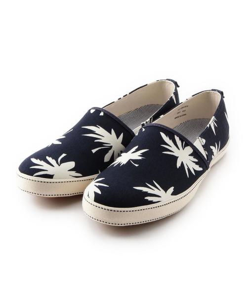 BEAUTY&YOUTH UNITED ARROWS（ビューティーアンドユースユナイテッドアローズ）の「BY パームツリー エスパ スリッポン◆（スニーカー・メンズ・ブラック/ネイビー・27cm/25cm/26cm/28cm）」の2枚目の写真