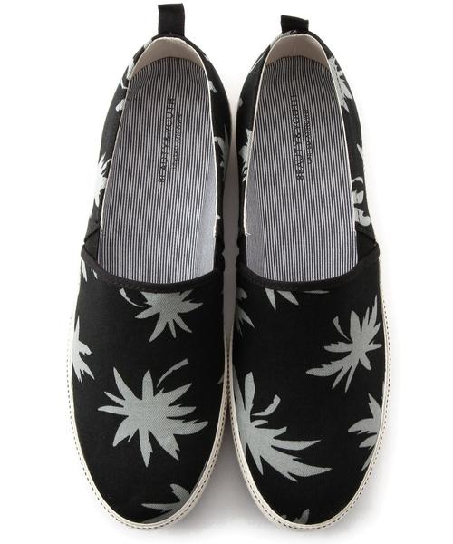 BEAUTY&YOUTH UNITED ARROWS（ビューティーアンドユースユナイテッドアローズ）の「BY パームツリー エスパ スリッポン◆（スニーカー・メンズ・ブラック/ネイビー・27cm/25cm/26cm/28cm）」の8枚目の写真