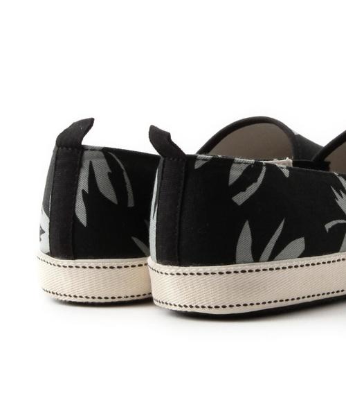 BEAUTY&YOUTH UNITED ARROWS（ビューティーアンドユースユナイテッドアローズ）の「BY パームツリー エスパ スリッポン◆（スニーカー・メンズ・ブラック/ネイビー・27cm/25cm/26cm/28cm）」の4枚目の写真