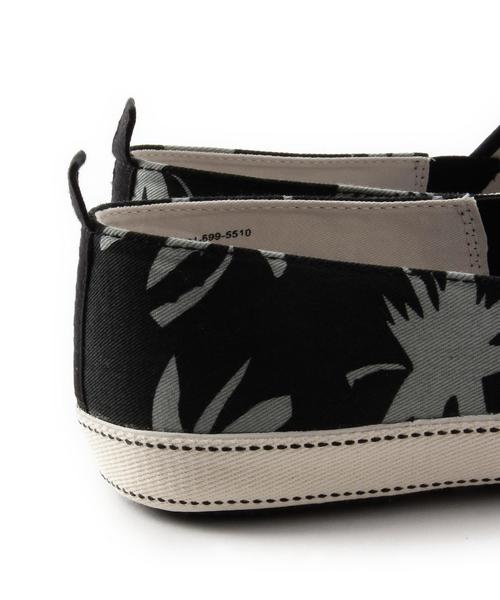 BEAUTY&YOUTH UNITED ARROWS（ビューティーアンドユースユナイテッドアローズ）の「BY パームツリー エスパ スリッポン◆（スニーカー・メンズ・ブラック/ネイビー・27cm/25cm/26cm/28cm）」の5枚目の写真