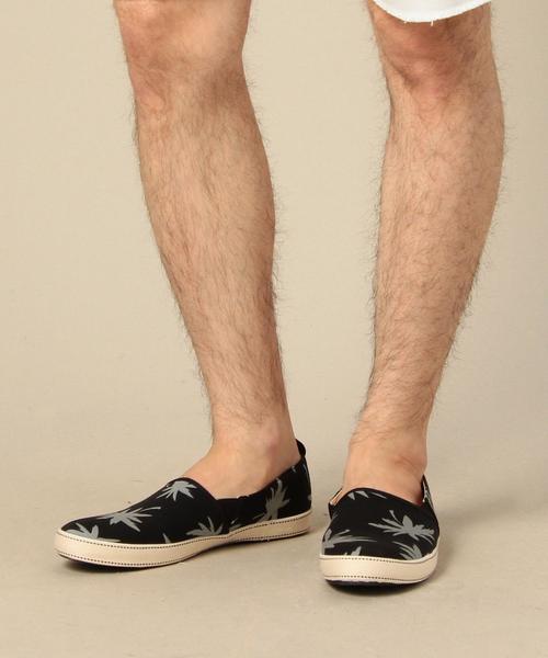 BEAUTY&YOUTH UNITED ARROWS（ビューティーアンドユースユナイテッドアローズ）の「BY パームツリー エスパ スリッポン◆（スニーカー・メンズ・ブラック/ネイビー・27cm/25cm/26cm/28cm）」の6枚目の写真