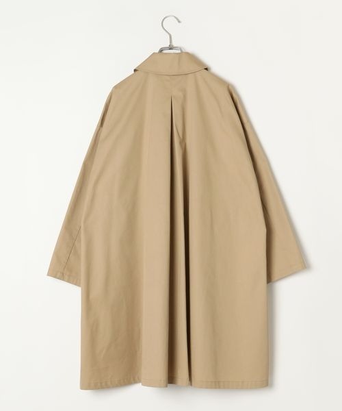 LOWRYS FARM(ローリーズファーム)の「Wボタンコート 171858(ステンカラーコート・キッズ・ベージュ/ネイビー・150cm/160cm)」の6枚目の写真