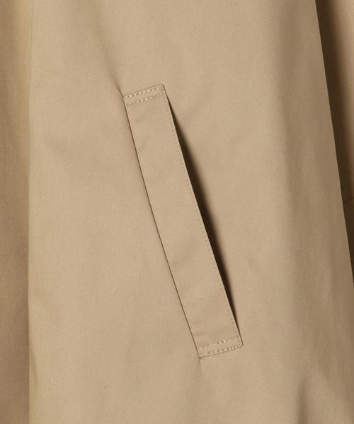 LOWRYS FARM(ローリーズファーム)の「Wボタンコート 171858(ステンカラーコート・キッズ・ベージュ/ネイビー・150cm/160cm)」の9枚目の写真