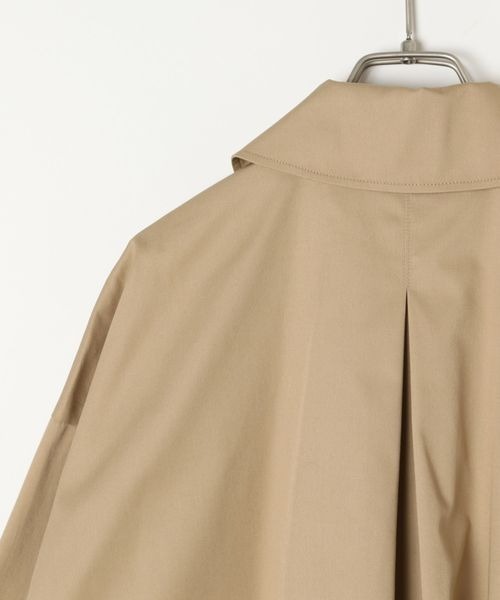 LOWRYS FARM(ローリーズファーム)の「Wボタンコート 171858(ステンカラーコート・キッズ・ベージュ/ネイビー・150cm/160cm)」の13枚目の写真