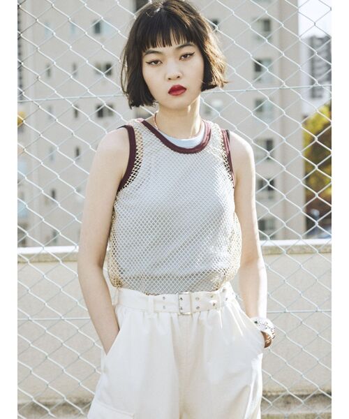 jouetie（ジュエティ）の「ナイロンカーゴパンツ（その他パンツ・レディース・アイボリー/ブラック/イエロー/カーキ・MEDIUM）」の19枚目の写真