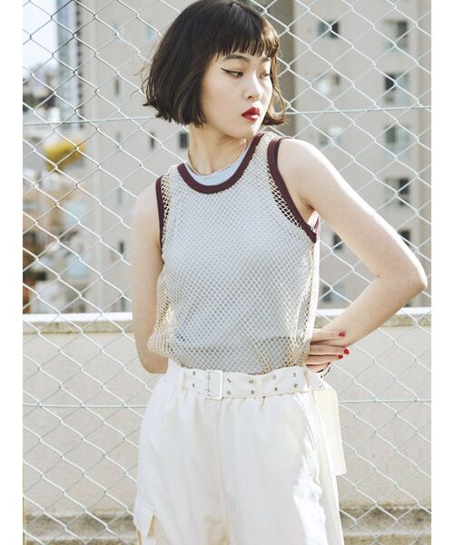 jouetie（ジュエティ）の「ナイロンカーゴパンツ（その他パンツ・レディース・アイボリー/ブラック/イエロー/カーキ・MEDIUM）」の20枚目の写真