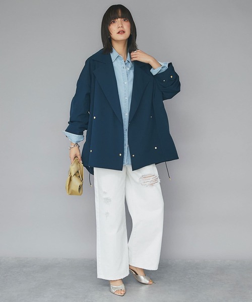 RIVE DROITE(リヴドロワ)の「春夏の足元を軽やかに/メタリックヒールミュール(サンダル・レディース・ゴールド・36/37/38)」の4枚目の写真