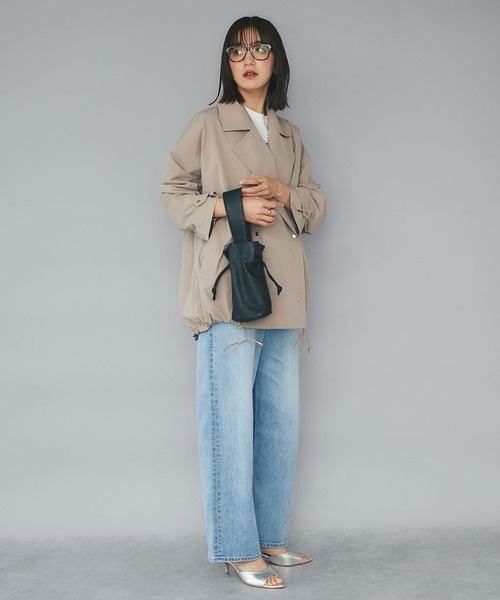 RIVE DROITE(リヴドロワ)の「春夏の足元を軽やかに/メタリックヒールミュール(サンダル・レディース・ゴールド・36/37/38)」の5枚目の写真