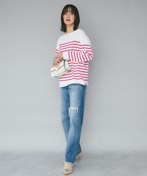 RIVE DROITE(リヴドロワ)の「春夏の足元を軽やかに/メタリックヒールミュール(サンダル・レディース・ゴールド・36/37/38)」の7枚目の写真