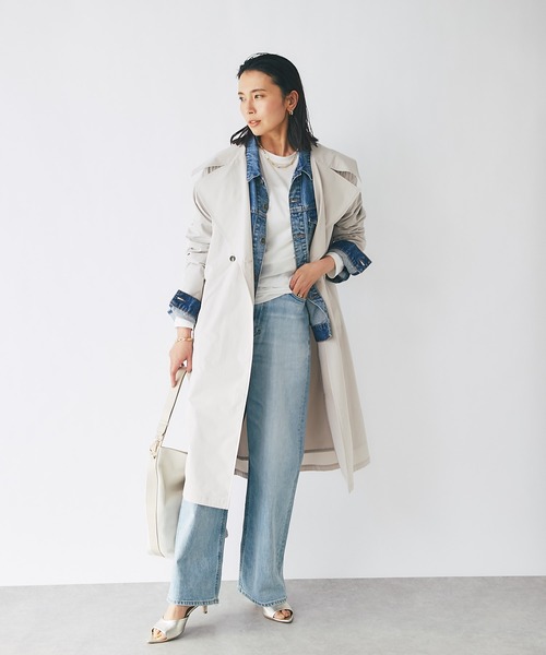 RIVE DROITE(リヴドロワ)の「春夏の足元を軽やかに/メタリックヒールミュール(サンダル・レディース・ゴールド・36/37/38)」の20枚目の写真