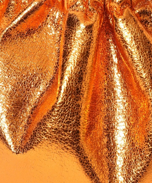 LOWRYS FARM（ローリーズファーム）の「メタリックキンチャクＢＡＧ　183138（ショルダーバッグ・レディース・グリーン/オレンジ/シルバー・FREE）」の14枚目の写真