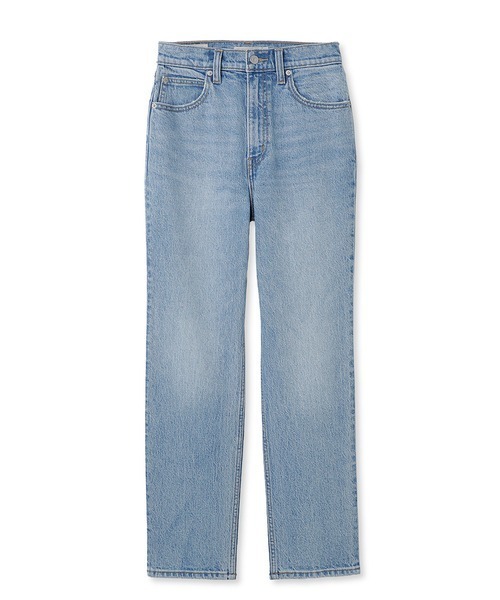 SNIDEL（スナイデル）の「【SNIDEL/Levi's】ハイスリムストレート(レングス27)（デニムパンツ・レディース・ライトブルー・23cm/24cm/25cm/26cm）」の2枚目の写真