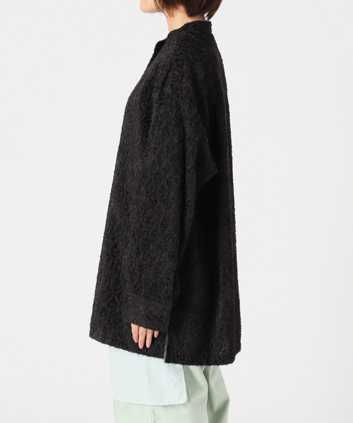 CITYSHOP（シティーショップ）の「CUT JACQUARD ブラウス（シャツ/ブラウス・レディース・ブラック・FREE）」の11枚目の写真