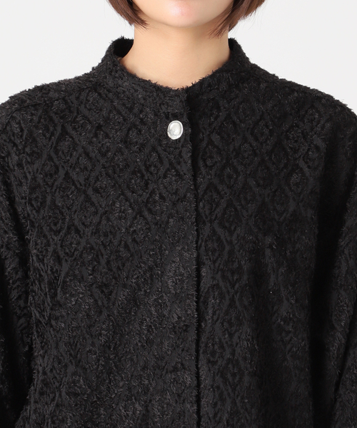 CITYSHOP（シティーショップ）の「CUT JACQUARD ブラウス（シャツ/ブラウス・レディース・ブラック・FREE）」の14枚目の写真