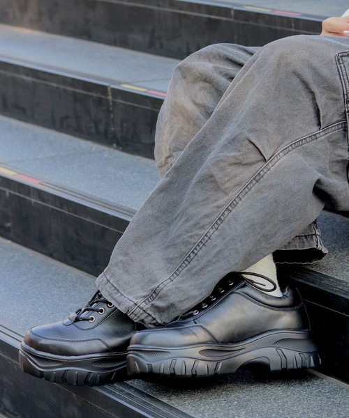 exclamation（エクスクラメーション）の「ボリュームソールダッドスニーカー（スニーカー・メンズ・ホワイト/ブラック×ホワイト/ブラック・40/42/44）」の16枚目の写真