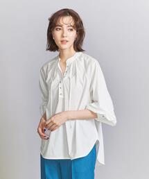 BEAUTY&YOUTH UNITED ARROWS | ボタンスキッパー カットソー プルオーバー -ウォッシャブル-(Tシャツ/カットソー)