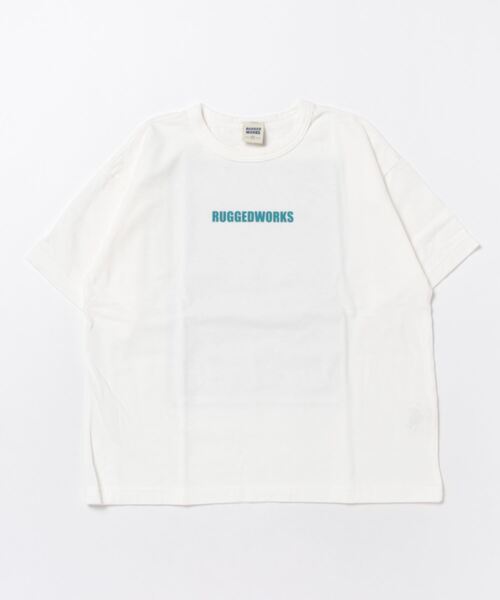 RUGGEDWORKS(ラゲッドワークス)の「FISHING Print TEE(Tシャツ/カットソー・キッズ・ホワイト/ライトブルー/ブラック/ピンク・01/02/03/04)」の1枚目の写真