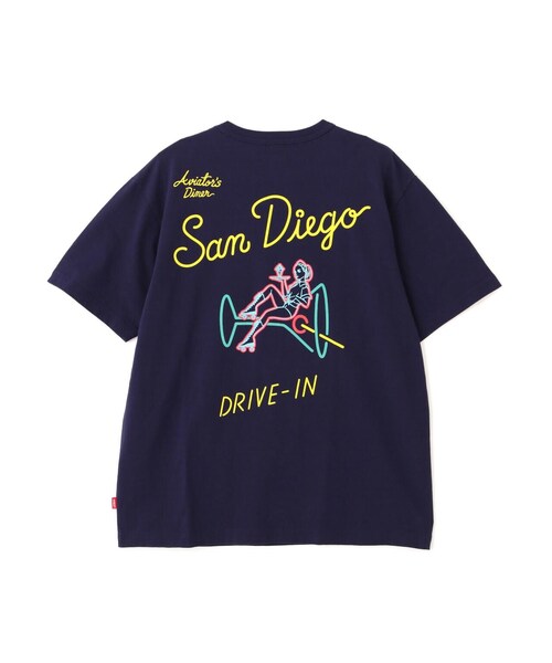 AVIREX(アヴィレックス)の「WEST COAST T-SHIRT PIN UP & COCKTAIL / ウエスト コースト Tシャツ ピンナップ & カクテル / AVIREX / アヴィレックス(Tシャツ/カットソー・メンズ・ネイビー/ゴールド/ホワイト/ブラック・MEDIUM/LARGE/X-LARGE/XX-LARGE)」の22枚目の写真