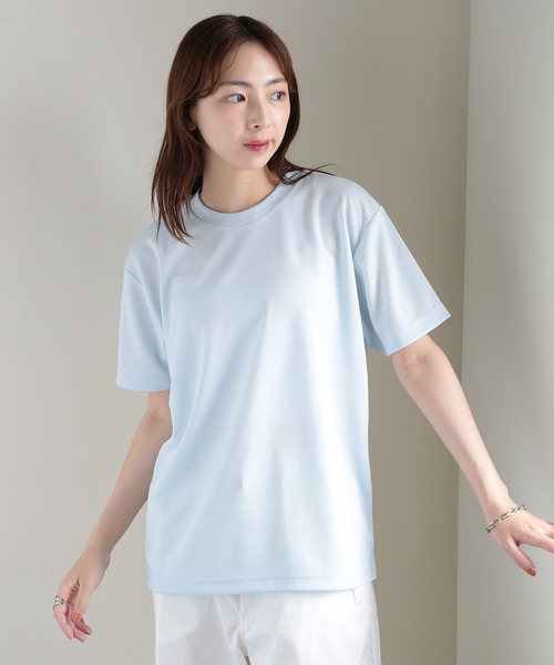 United Athle（ユナイテッドアスレ）の「【United Athle】吸水速乾！UVカット！ 4.1オンス ドライアスレチック Tシャツ ランニング ジム ヨガ フィットネス 5900（Tシャツ/カットソー・レディース・オリーブ/イエロー/レッド/ホワイト/ロイヤルブルー/グリーン/ネイビー/ブラック/ピンク/バーガンディー/ブラウン/ライム/インディゴブルー/ラベンダー/グリーン系その他2/ライトブルー/ダークパープル/グレイッシュブルー/グレー/ライトブラック/ブルー/チャコールグレー/ミント/オレンジ/ピンク系1/ブルー系その他/ライトオレンジ系/イエロー系その他2/フューシャピンク/ターコイズブルー/パープル系その他2/オレンジ系その他2/アクア/ピンク系その他/レモンイエロー・XL/M/L/S）」の19枚目の写真