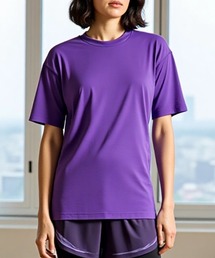 汗ばむ季節も快適!吸水速乾&UVカット【United Athle】4.1オンス ドライアスレチック Tシャツ フェス ランニング ジム ヨガ フィットネス 5900