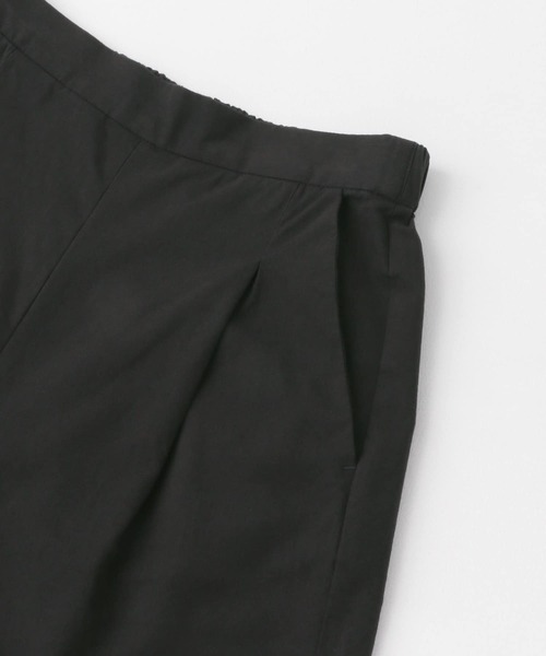 UR DOORS＊レーヨンコットンイージーパンツ　BLACK &beige M セール】『再入荷』レーヨンコットンイージーパンツ（その他