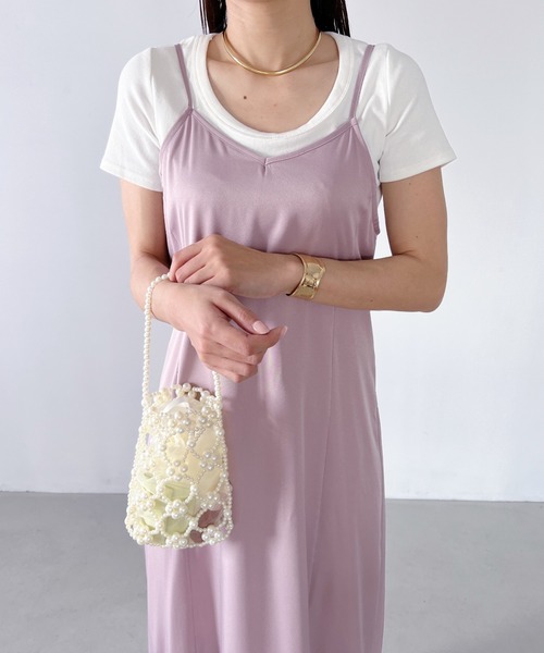 wears（ウェアーズ）の「ビーズミニバッグ（ハンドバッグ・レディース・アイボリー/シルバー/クリア・FREE）」の21枚目の写真