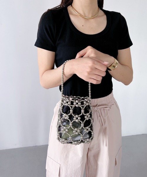 セール】ビーズミニバッグ（ハンドバッグ）｜wears（ウェアーズ